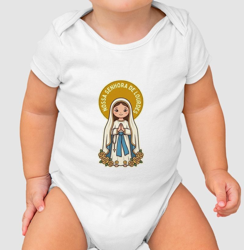 Nossa Senhora de Lourdes - Santinhos do Berço