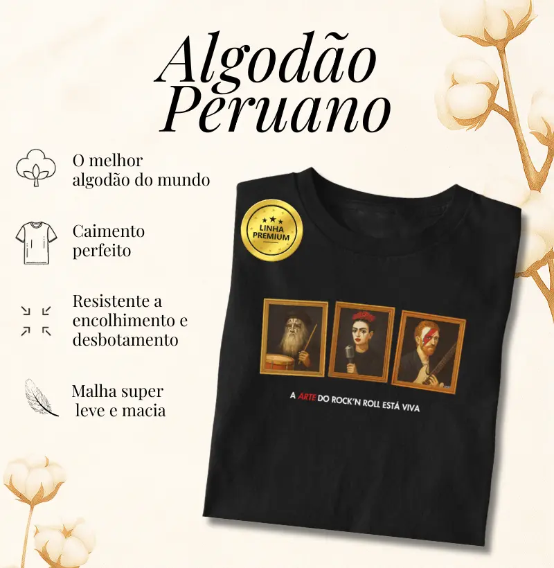 Algodão Peruano - Galeria do Rock