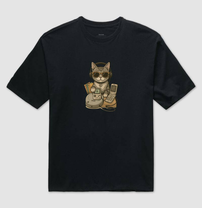 gatinho retrô
