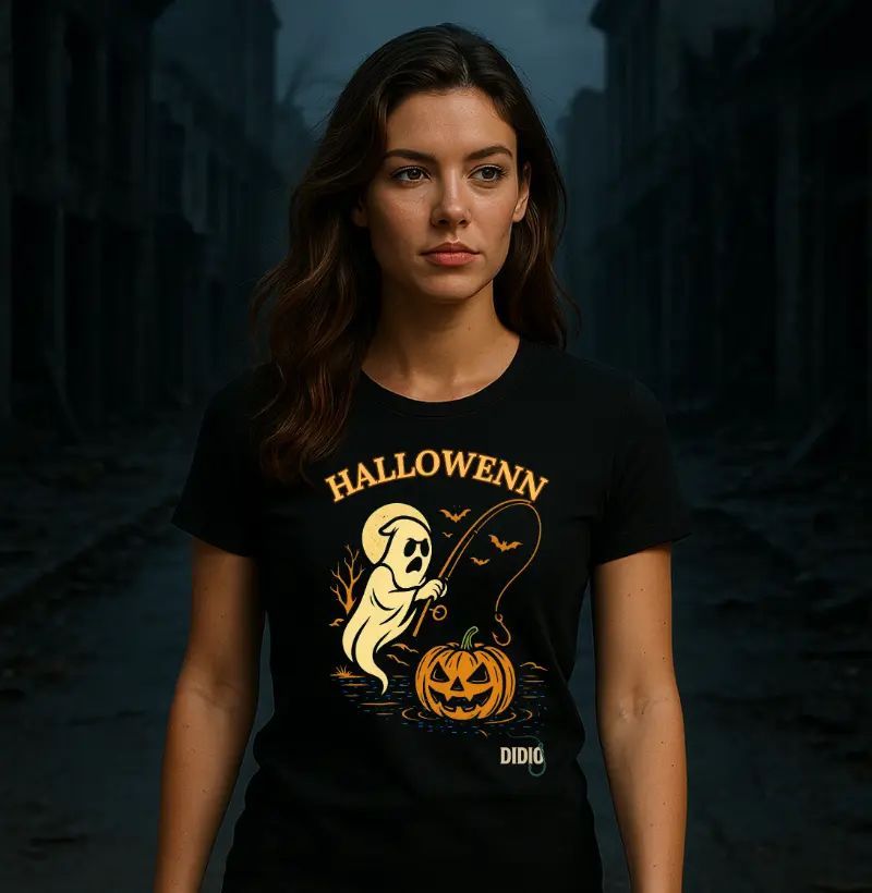 CAMISETA HALLOWENN FANTASMA