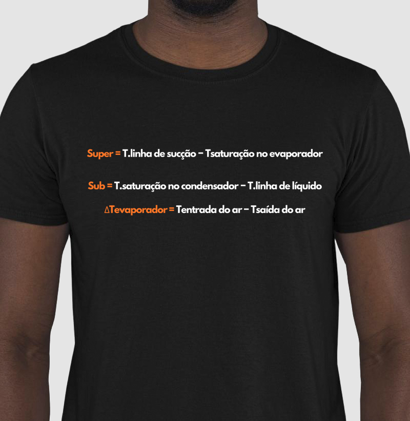 Fórmulas Super, Sub e Delta T - Evaporador