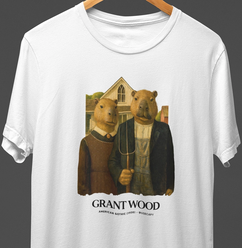 Grant Wood e a capivara