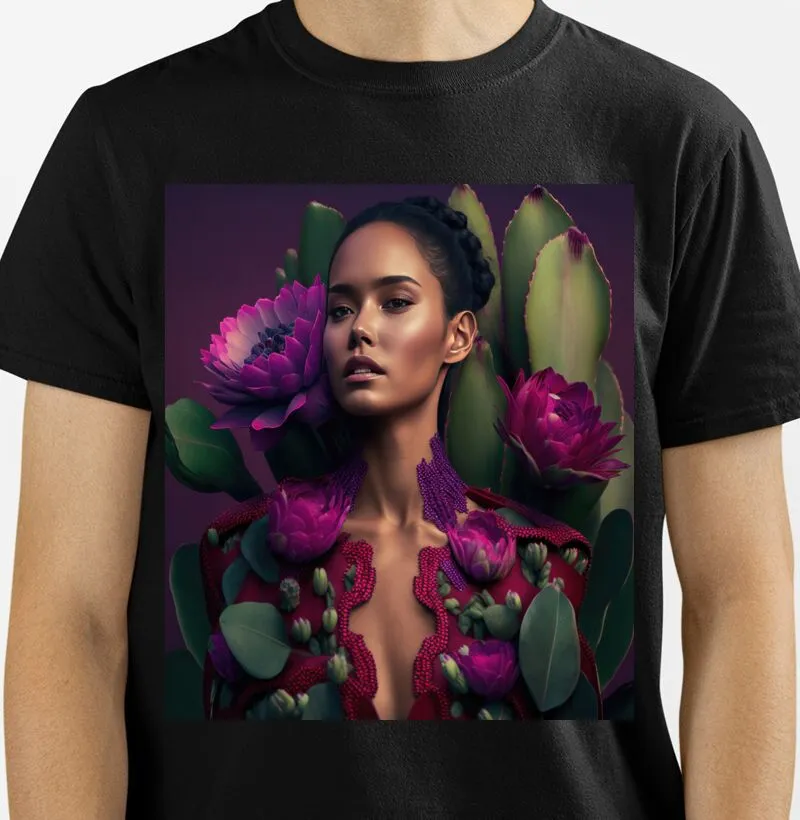 As flores de cactos