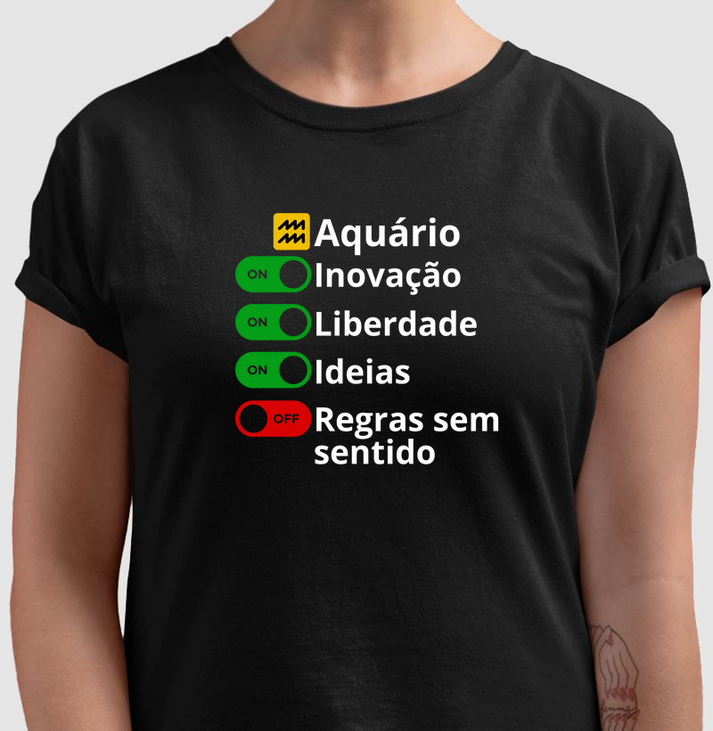 Camiseta Aquário Vision