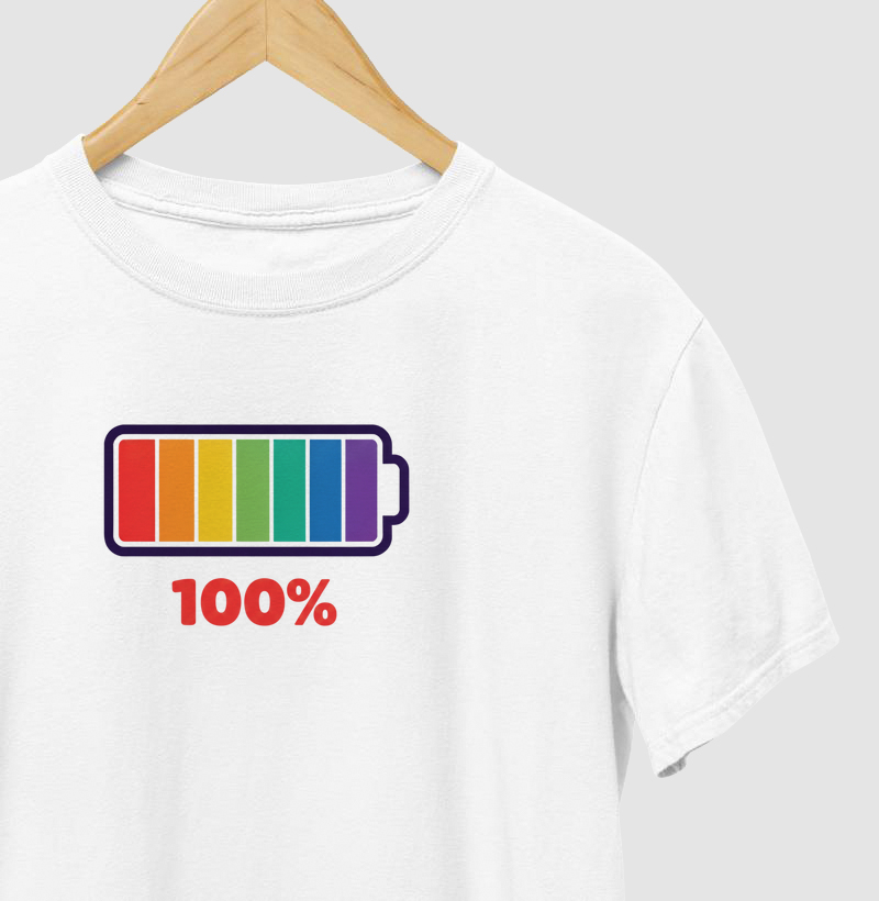 🌈 100% Carregado de Orgulho