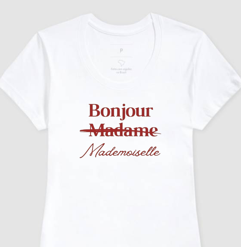 Camiseta Bonjour 