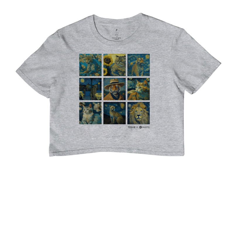 Cat in Van Gogh Style by Tess AI
