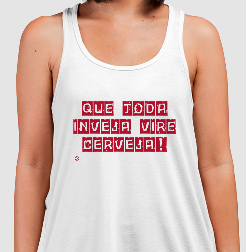 Regata Inveja Vire Cerveja (Vermelha)