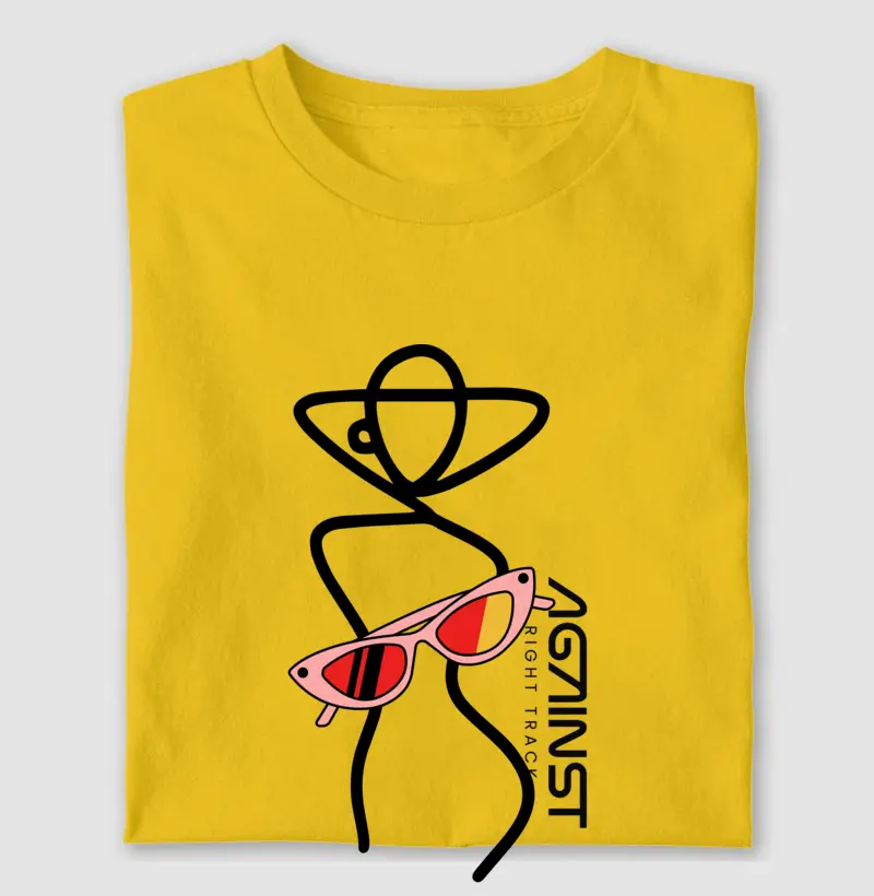 Silhouette of the woman