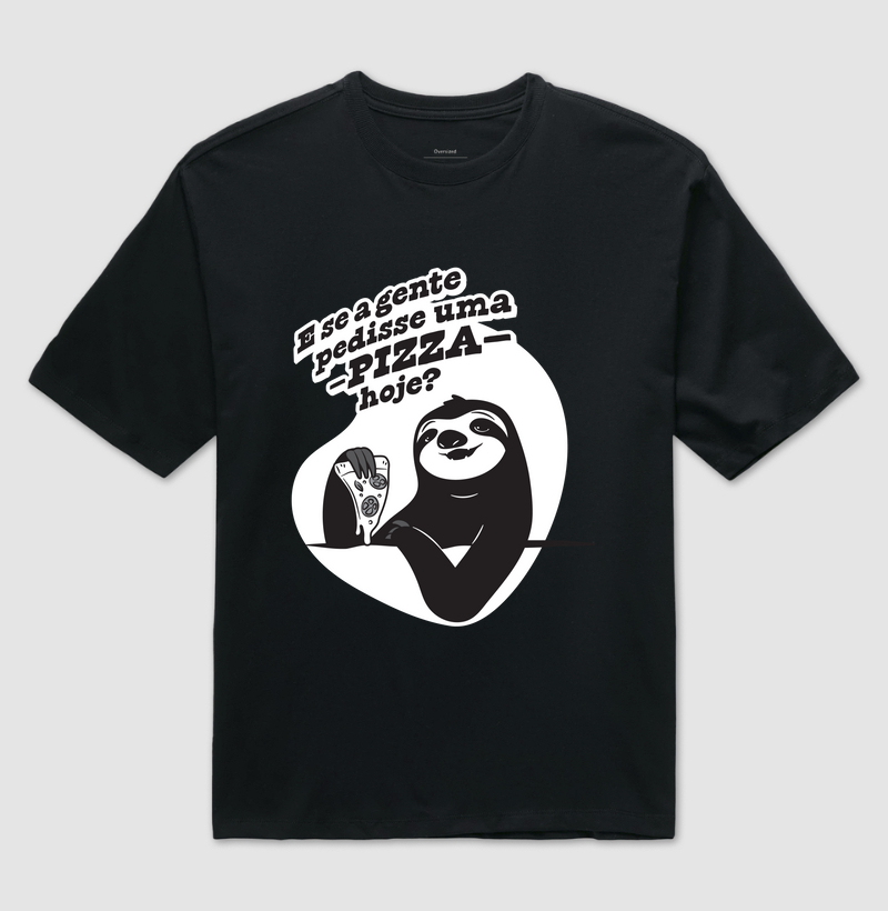 Camiseta Oversized Preguizza