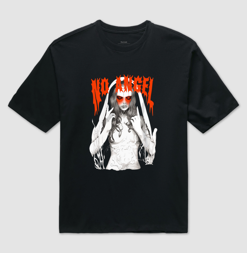 Camiseta Oversized No Angel