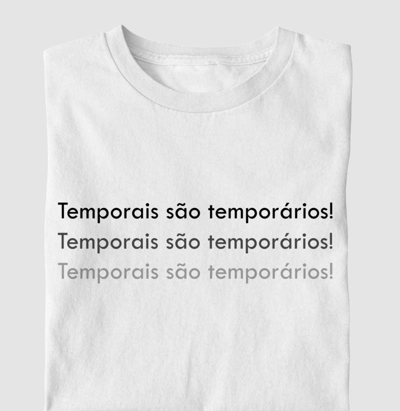 Camiseta Temporais