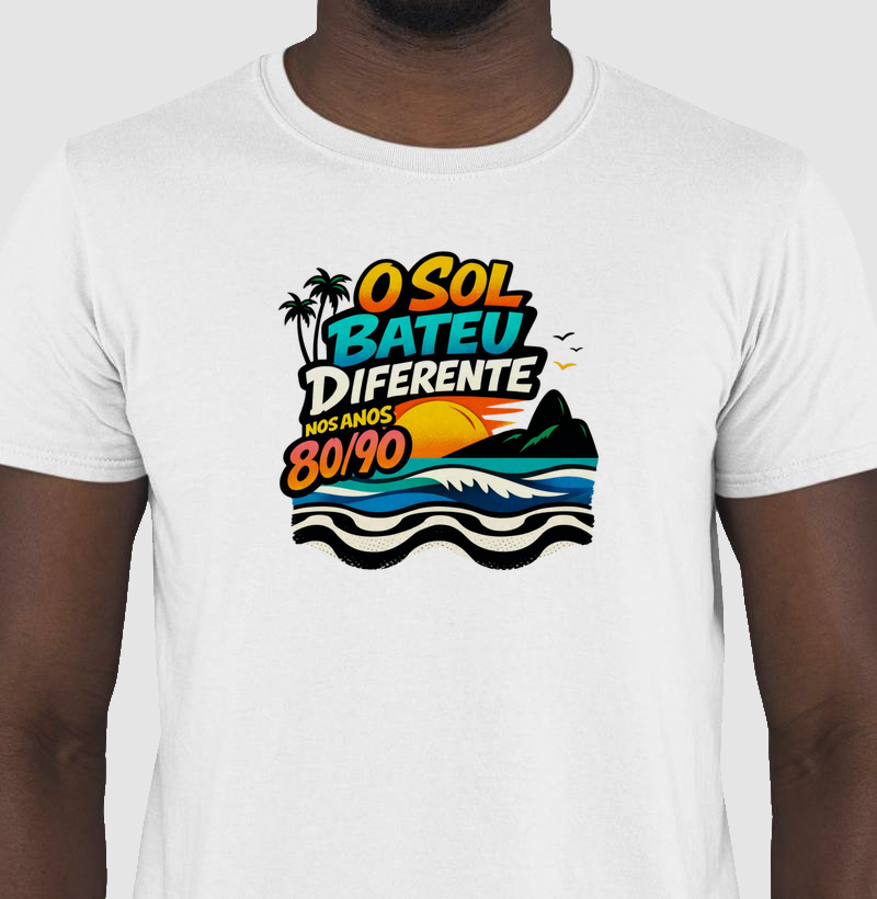 Camiseta Sol da Nossa História 80/90 | Posto80