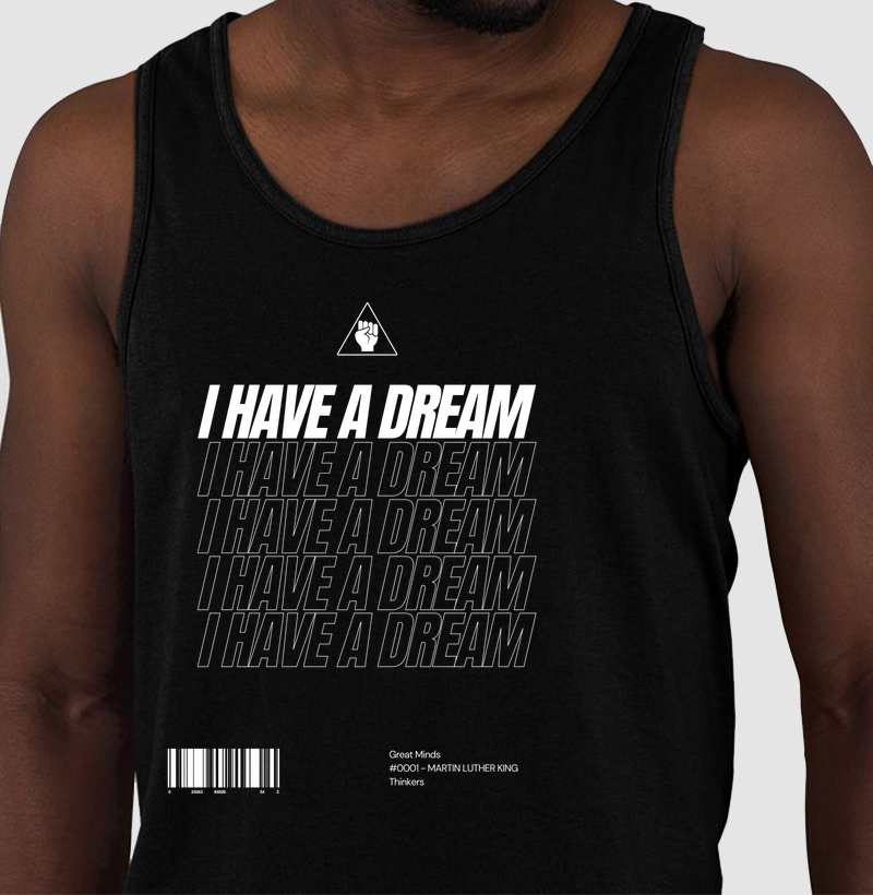 Regata Blackss - Pensadores Martin Luther King