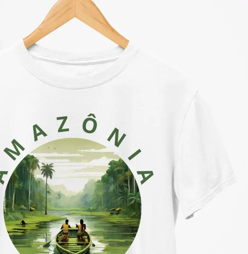 Camiseta Amazônia Ribeirinho