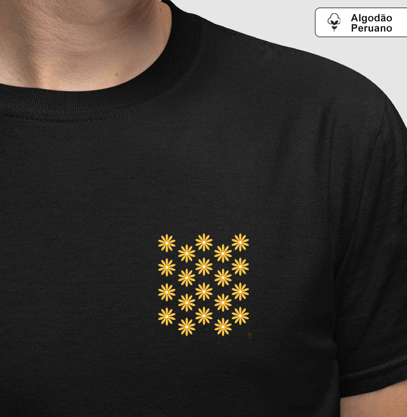 Flores amarelas - bolso