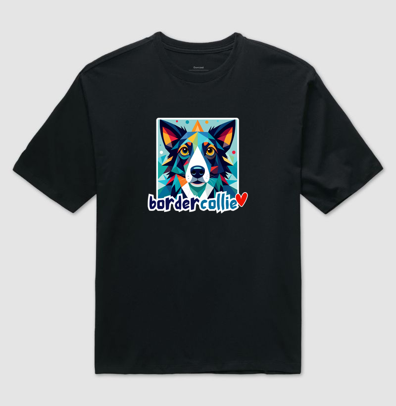 Geometric Border Collie