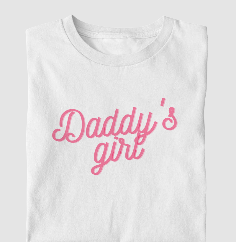 Camiseta Infantil DADDY'S GIRL
