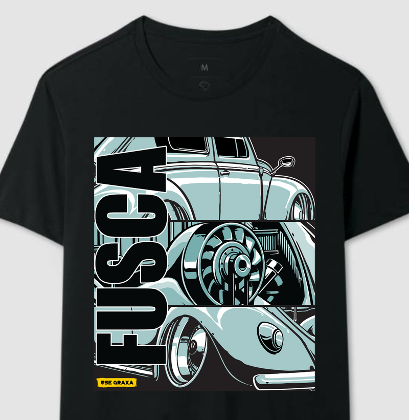 Fusca Ângulos Azul 