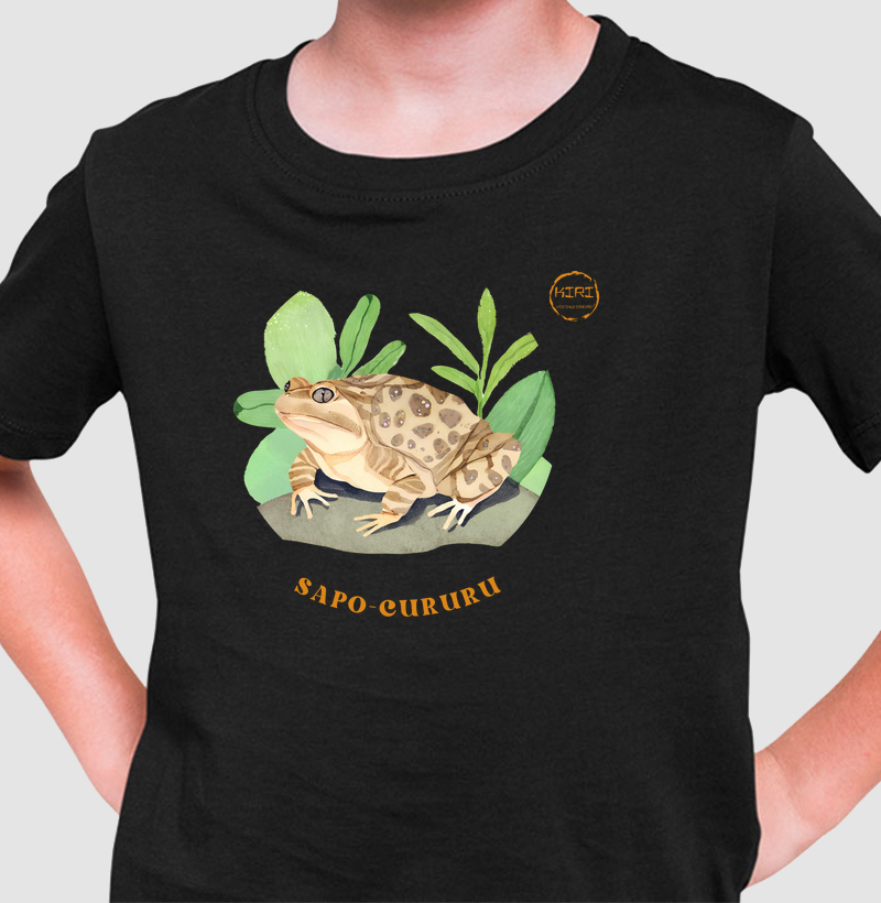 Camiseta Infantil KIRI - Sapo-Cururu