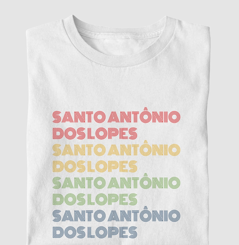 Santo Antônio dos Lopes Letreiro Retrô