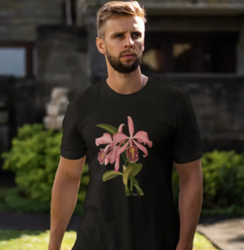 Camiseta Unissex Cattleya maxima