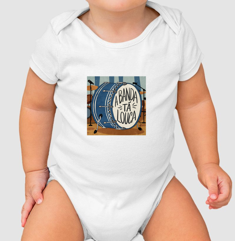 Body Infantil A Banda Tá Louca