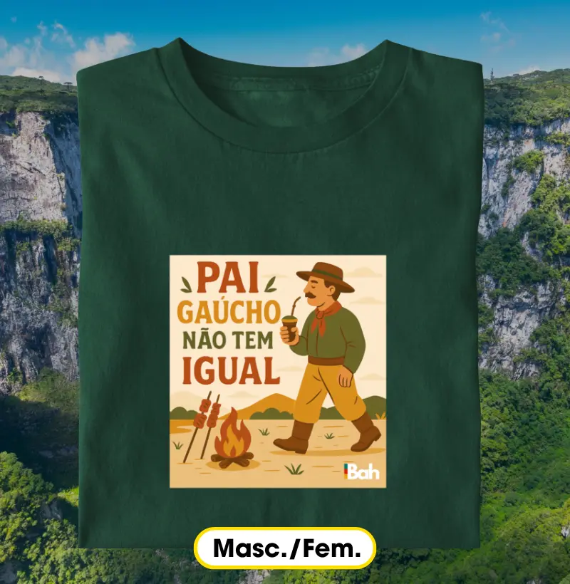 Pai gaúcho não tem igual