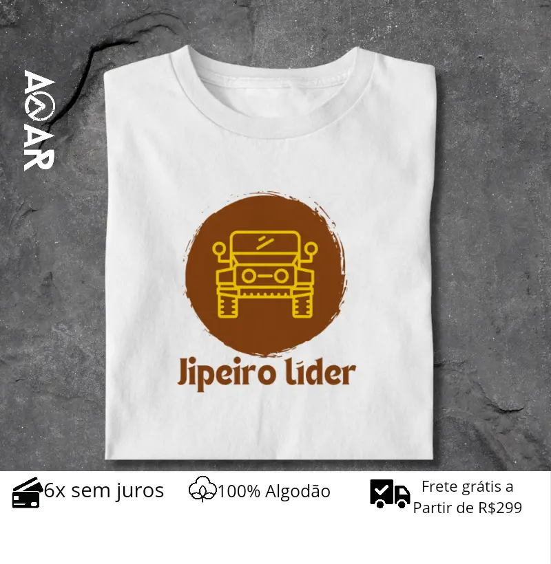 Camiseta Jipeiro Líder