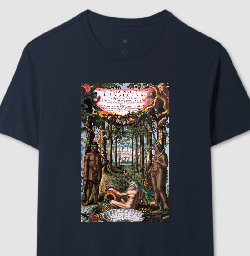 Camiseta Historia Naturalis Brasiliae: O Brasil de 1648