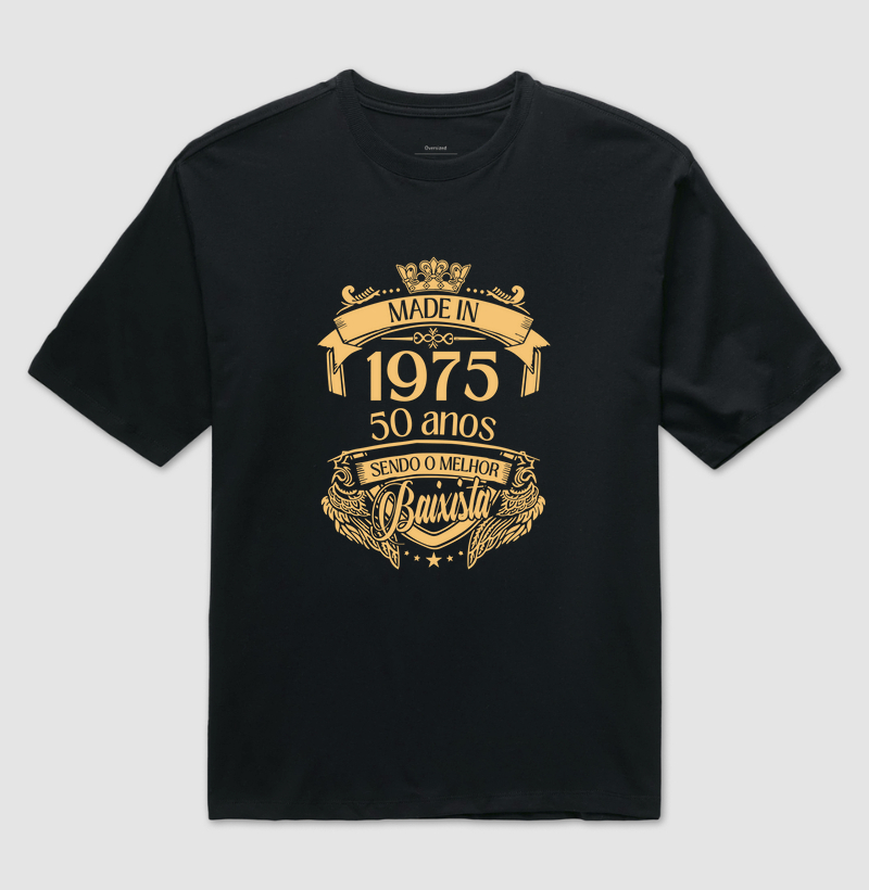 MADE IN 1975 - 50 ANOS SENDO O MELHOR BAIXISTA