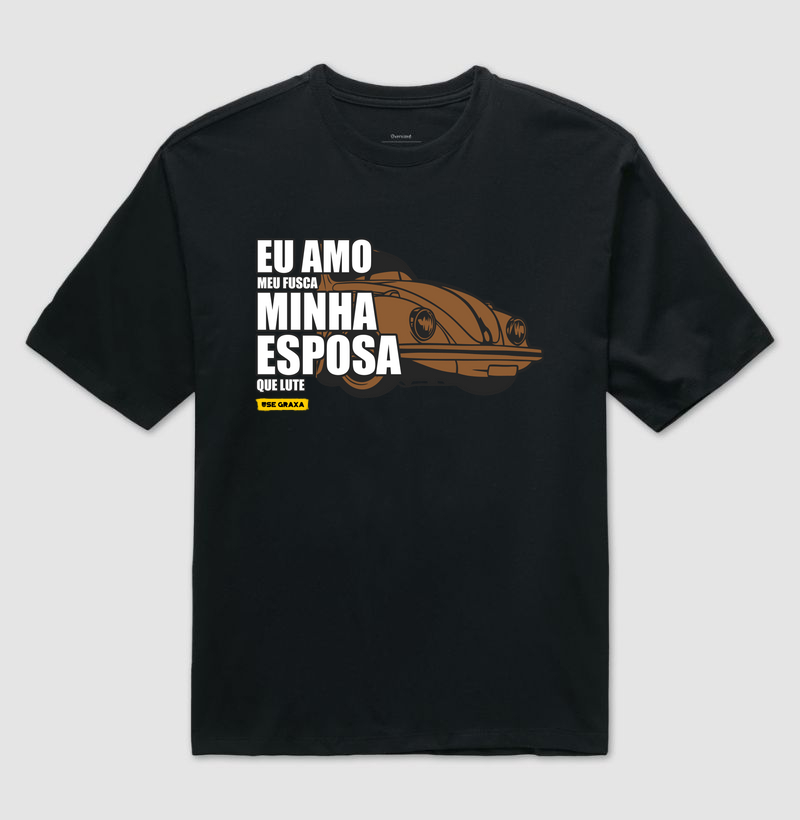 Eu Amo Minha Esposa Fusca Marrom