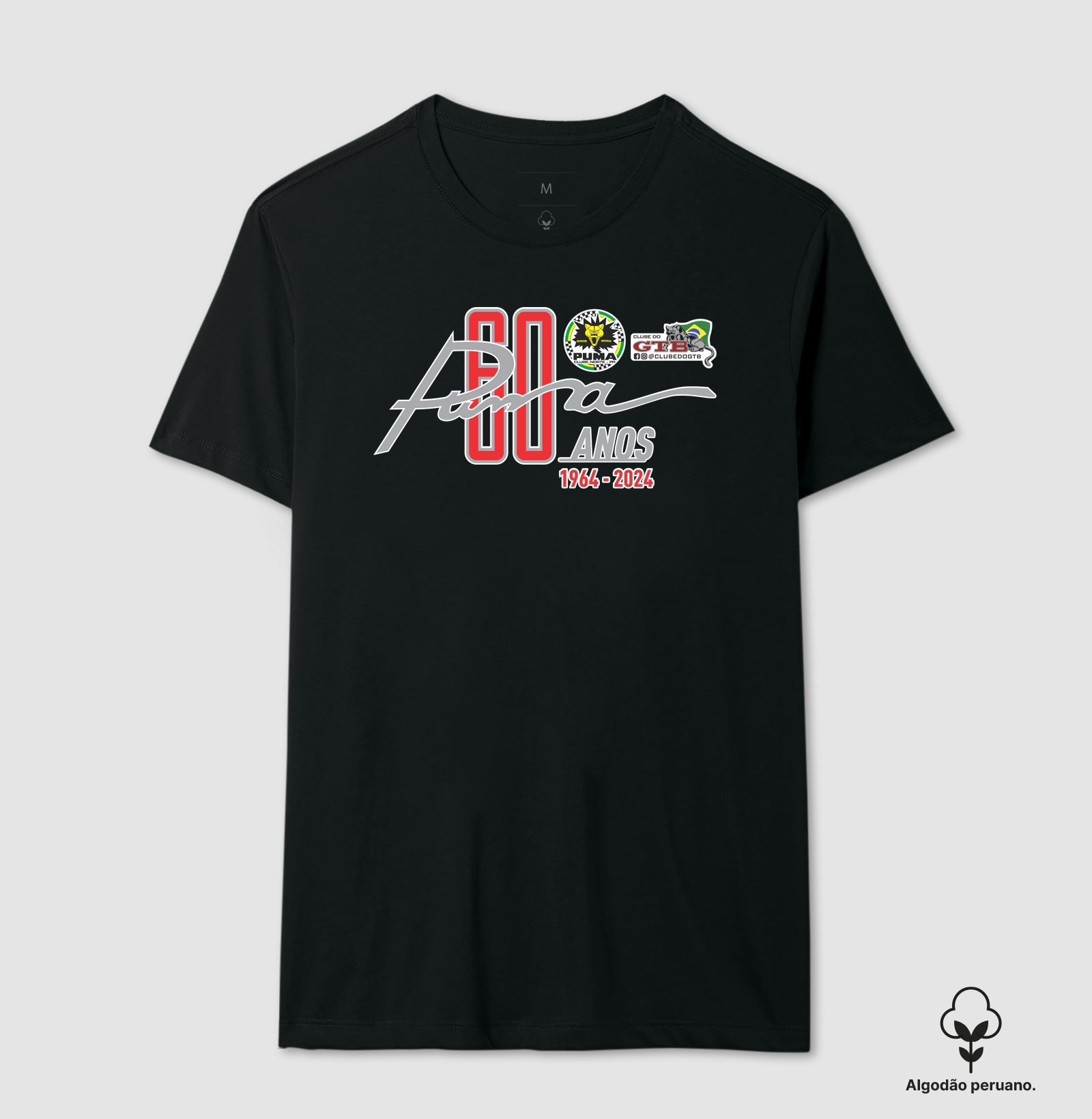 Camiseta 60 anos