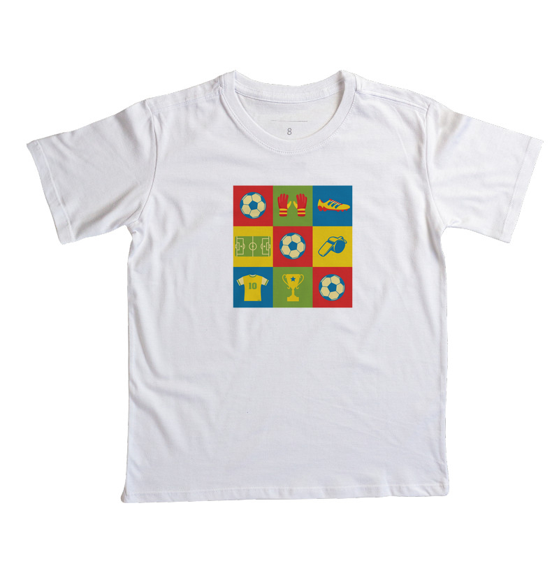 Camisa infantil - Futebol arte 