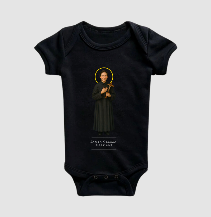 Camiseta Católica – Santa Gemma Galgani