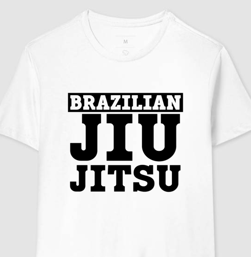 Camiseta Brazilian Jiu Jitsu - Qualidade Reserva