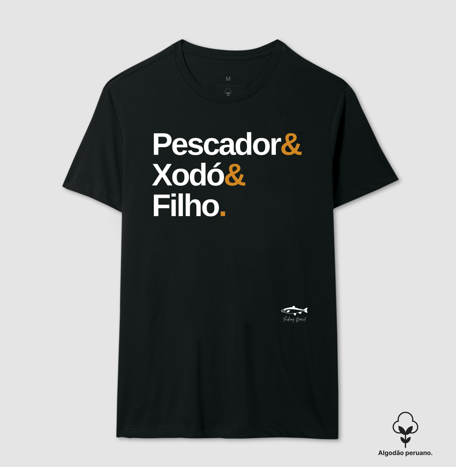 PESCADOR E FILHO (Algodão peruano)