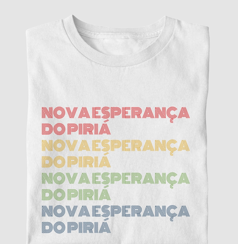 Nova Esperança do Piriá Letreiro Retrô