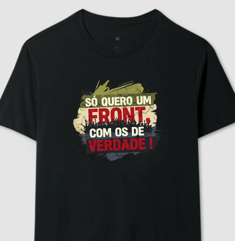 Só quero um front com os de verdade