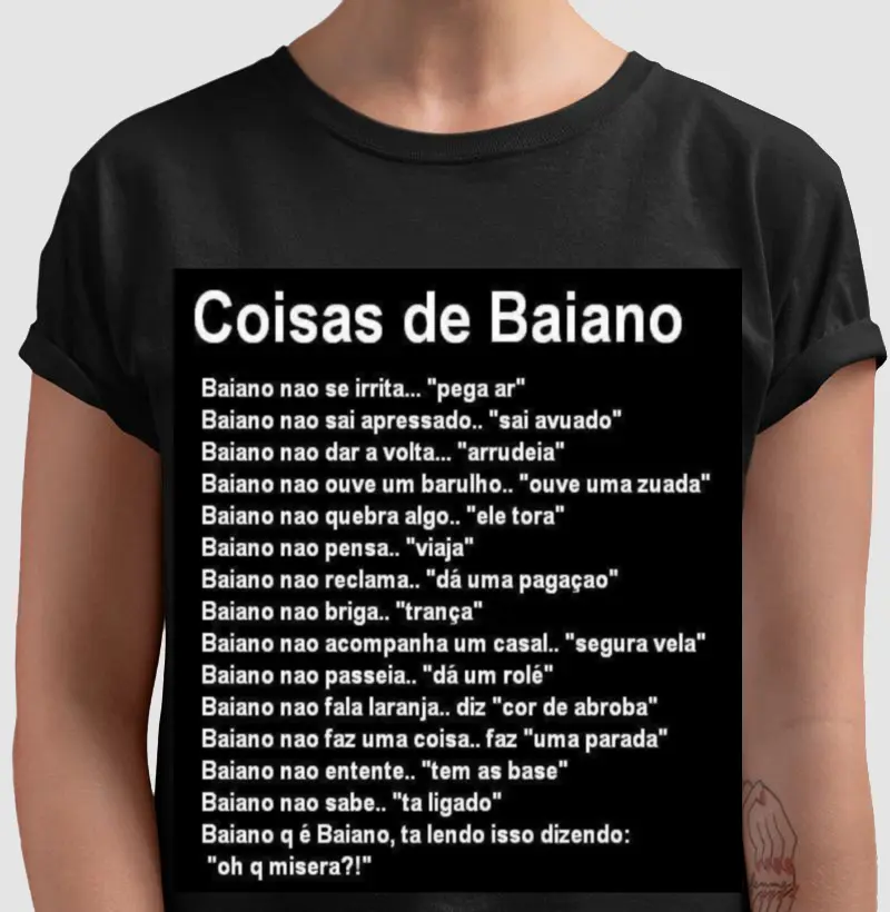 Coisas de baiano