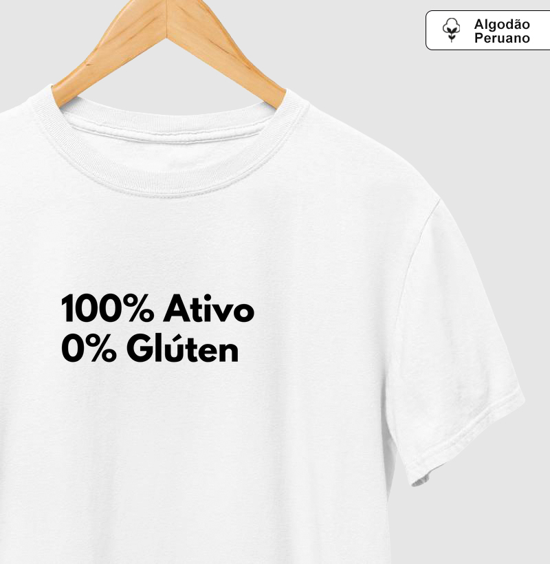 100% Ativo, 0% Glúten