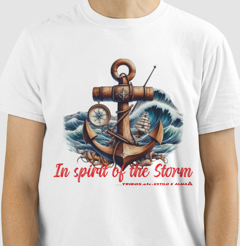 CAMISETA RESERVA.INK MASCULINA E FEMININA TRIBOS.etc NAUTICA IN SPIRIT OF THE STORM