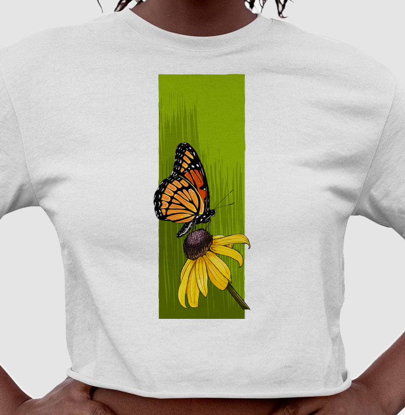 Cropped Borboleta