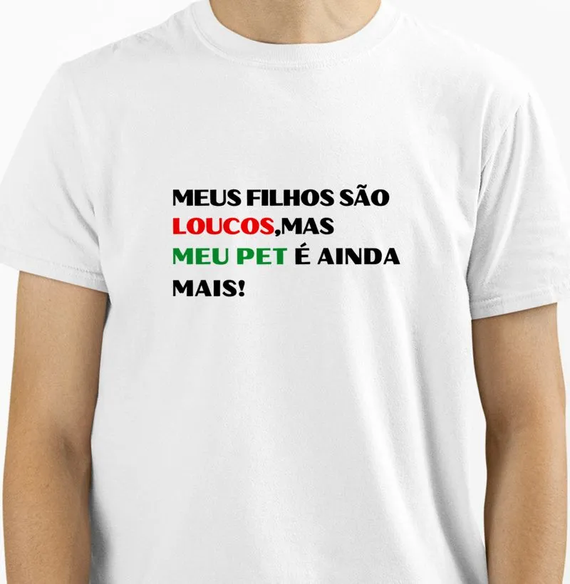 Pai de pet e filhos 