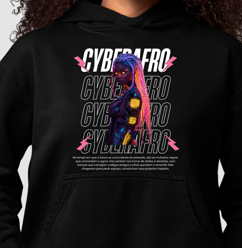 Hoodie Moletom Cyber Queen