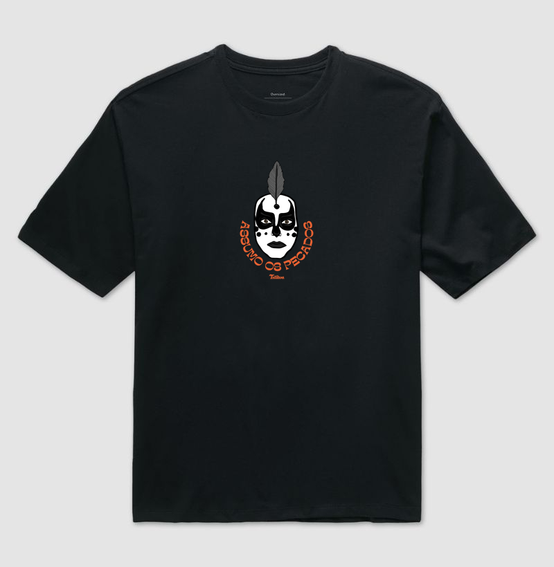 Camiseta Oversized "Assumo os Pecados"