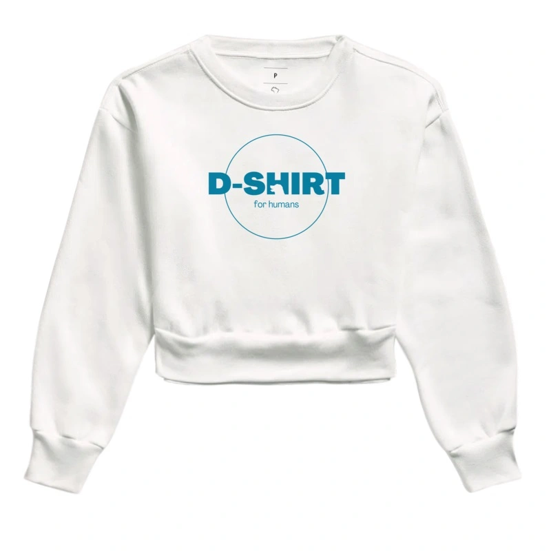 cropped - logo d-shirt