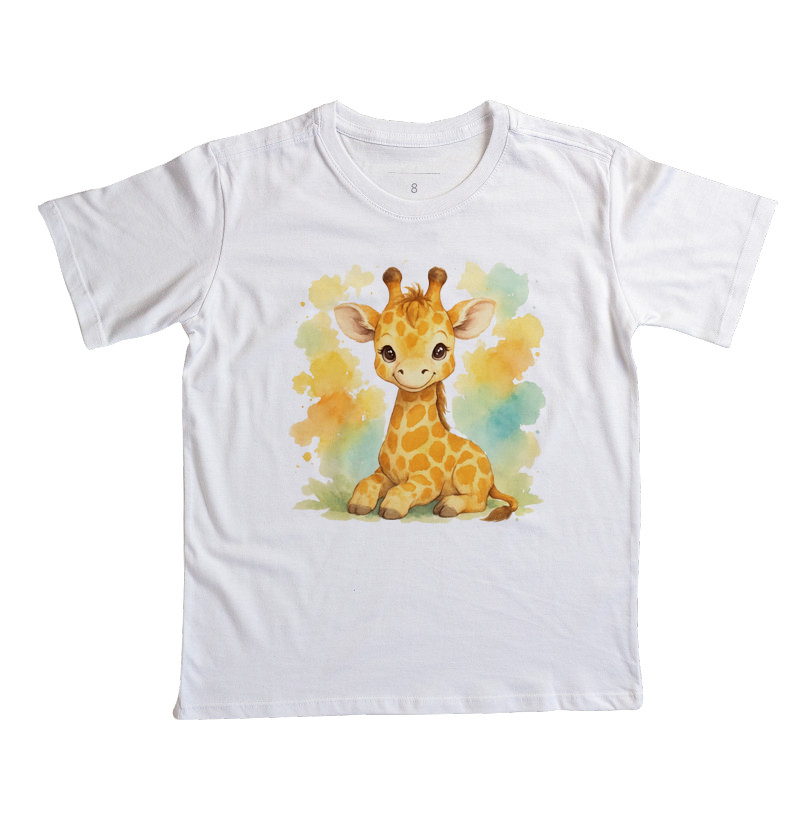 Girafa - estilo aquarela (infantil)