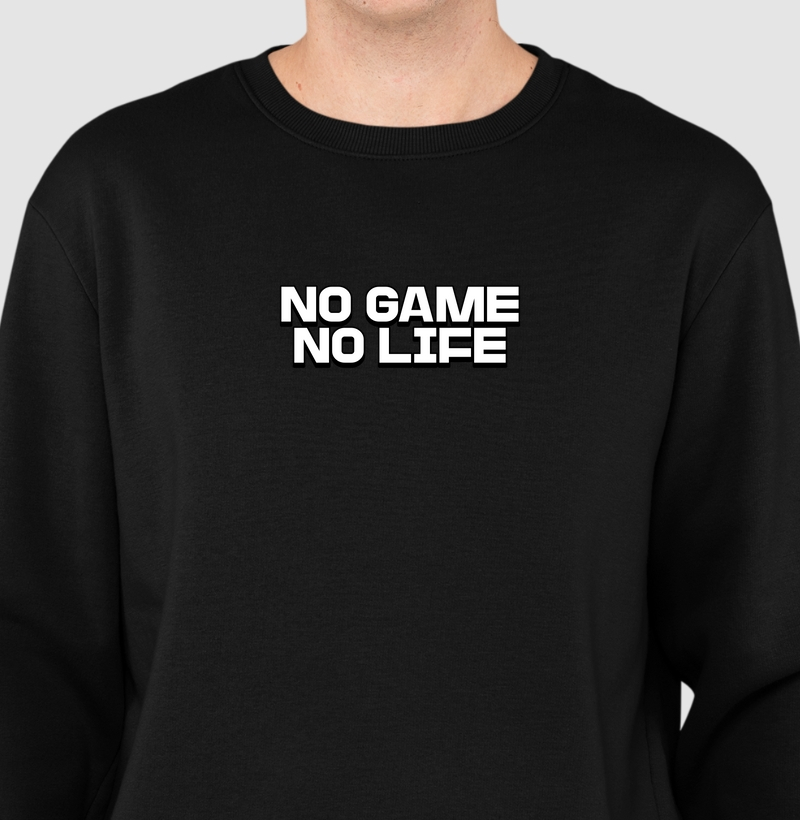 Moletom Slim ‘No Game No Life’