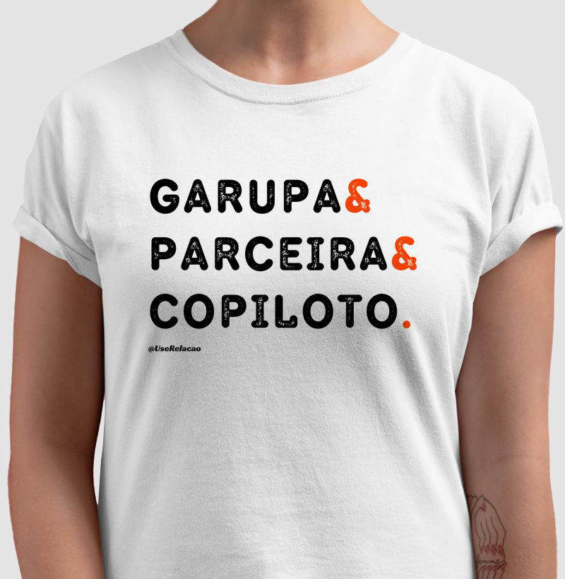 Garupa, Parceira, Copiloto